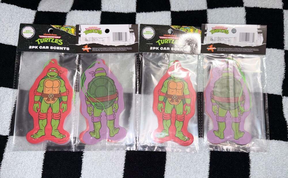 Nickelodeon Teenage Mutant Ninja Turtles 2-Pack Mint Scented Car Air Fresheners